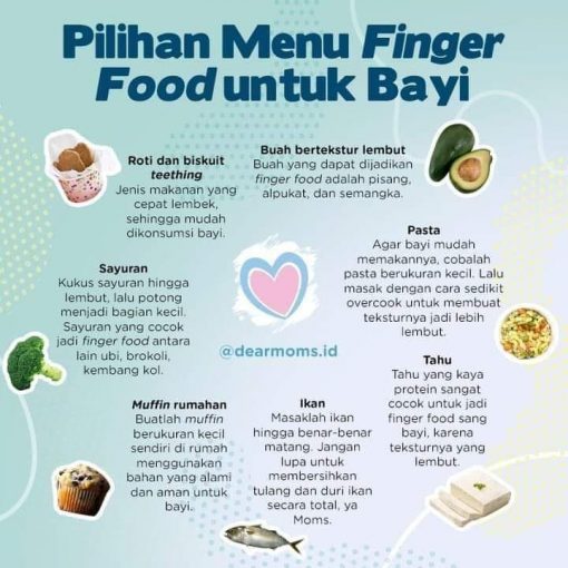 MENU 'FINGER FOOD' UNTUK BAYI Mamz